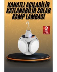 5 Winged Garden Lighting LED Hanging Solar Energy USB Rechargeable