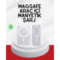 Stylishly Designed MagSafe Car Phone Holder with Type-C Port