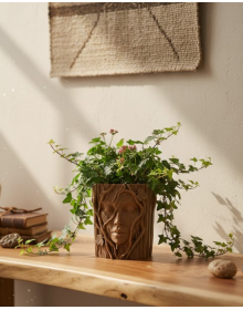 WOOD VASE