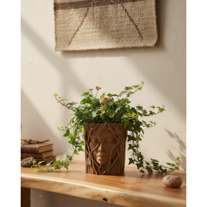 WOOD VASE