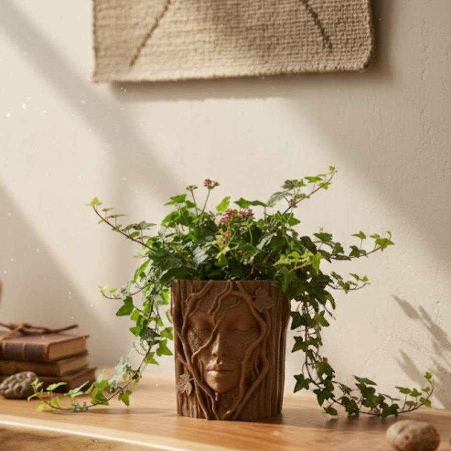 WOOD VASE