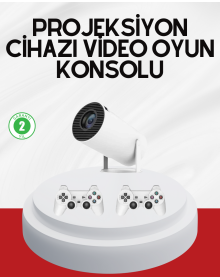 Wireless Home Cinema Projector with 3D Game Support