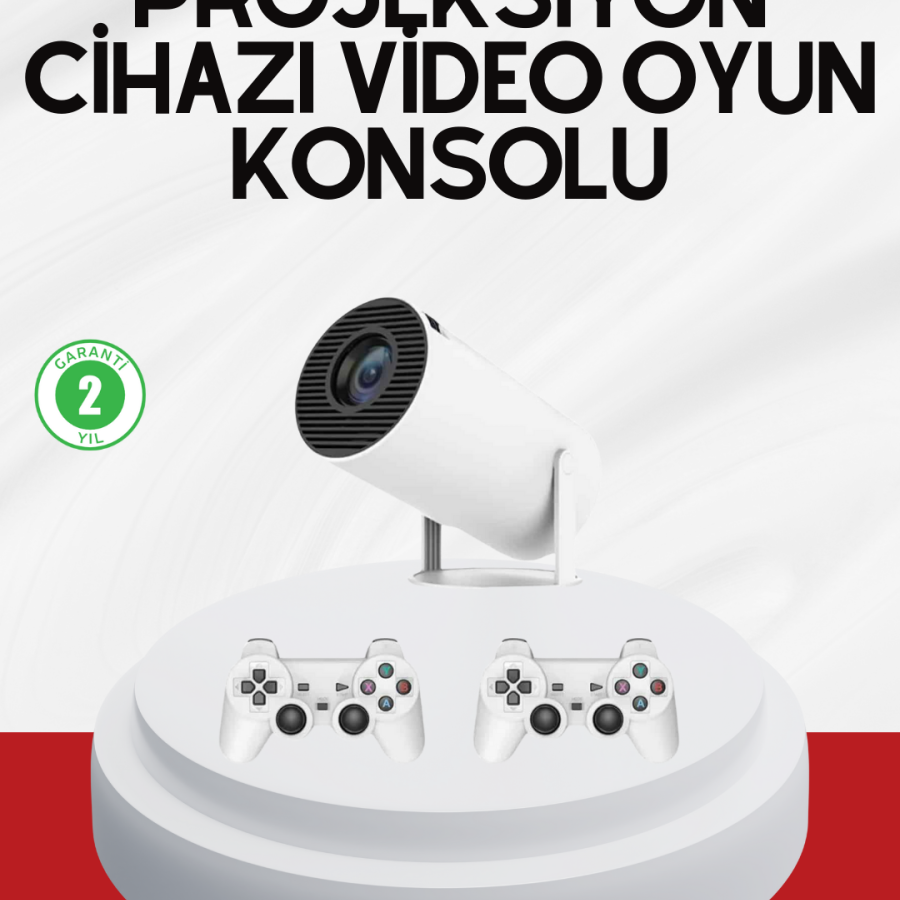 Wireless Home Cinema Projector with 3D Game Support