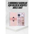 New Generation Women s Smart Watch Rose Gold Android and iOS Compatible