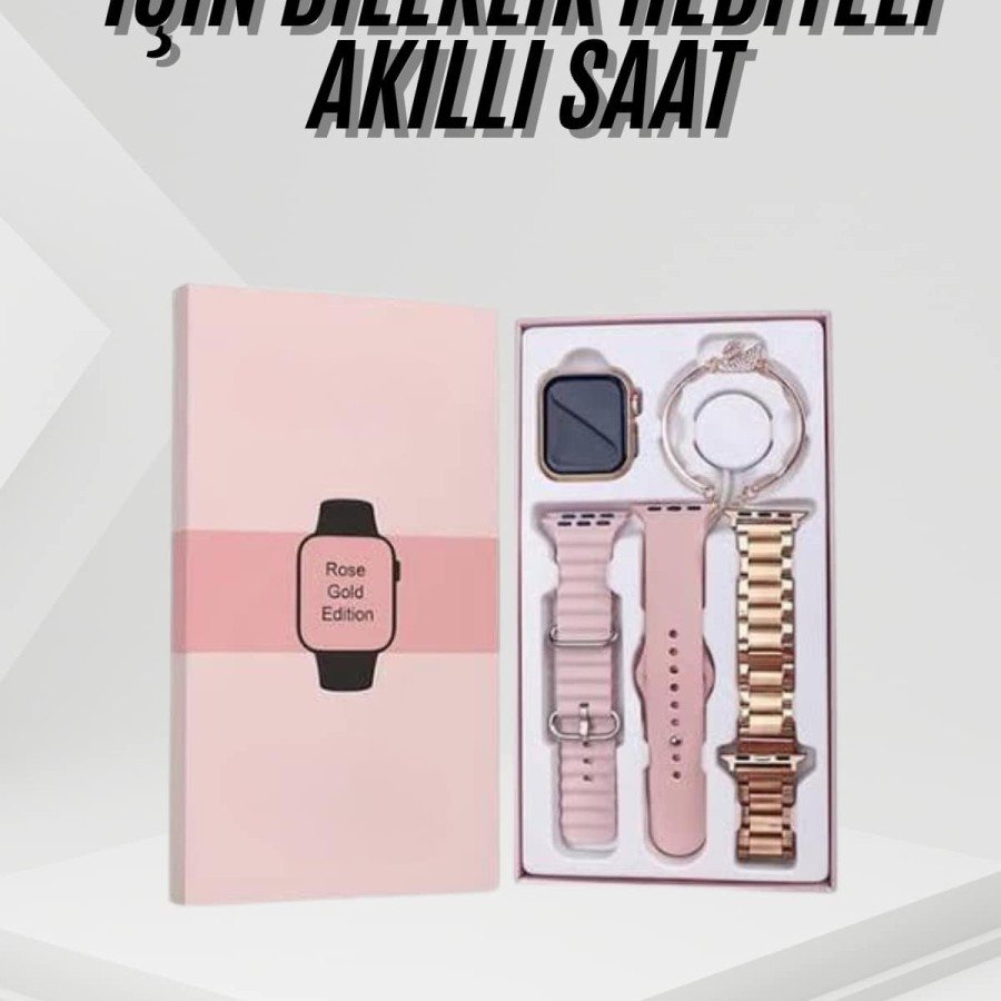 New Generation Women s Smart Watch Rose Gold Android and iOS Compatible