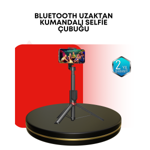Selfie Stick Tripod with Vertical and Horizontal Shooting Support