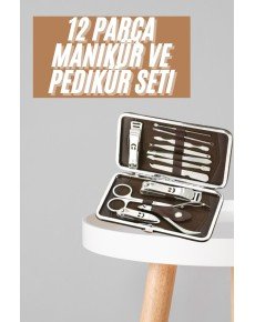 Nail Care Set Nail Correction Ingrown 12 Pieces Bag Type Manicure Pedicure