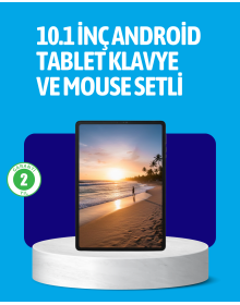 Android 15 Tablet Professional Set with Keyboard and Mouse