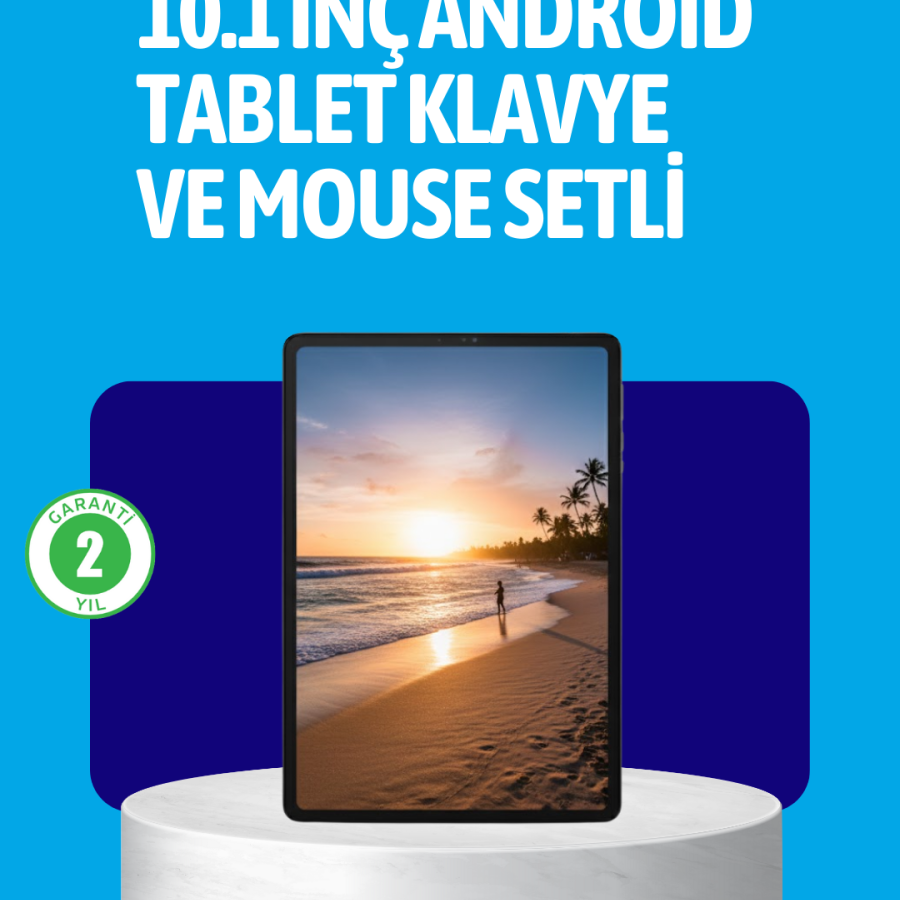 Android 15 Tablet Professional Set with Keyboard and Mouse