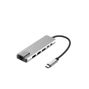 Macbook Pro/air Compatible USB Type-C 8 In 1 Hub Converter Converter Multiplexer USB HDMI Micro SD 8 Ports