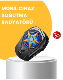 Universal Phone Cooling Fan with Digital Display