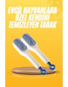 New Generation Hair Brush Cleanses the Scalp from Dead Skin, Easy to Clean