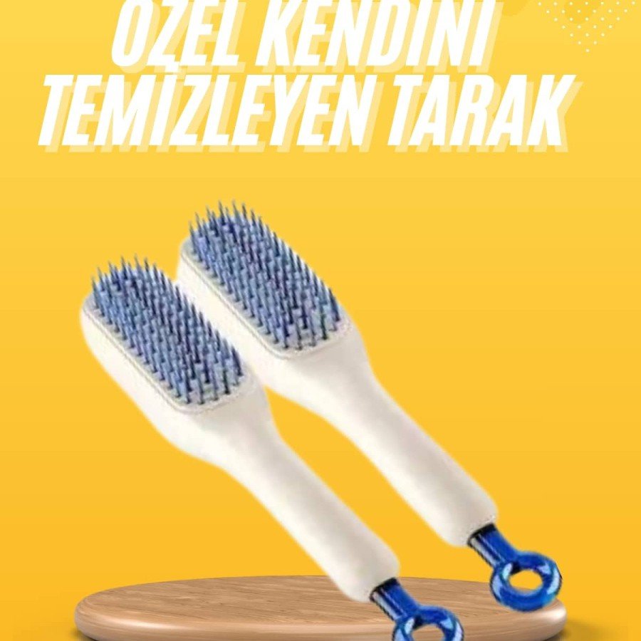 New Generation Hair Brush Cleanses the Scalp from Dead Skin, Easy to Clean