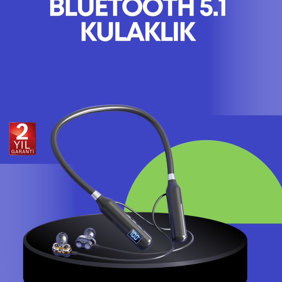 IPX4 Waterproof Bluetooth Headset with Ergonomic Design