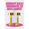 Gold Color Table and Night Light Touch Rechargeable Table Lamp