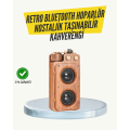 Classic Looking Bluetooth Speaker 360 Degree Stereo and FM Radio