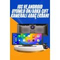 Android and iOS Compatible Front and Rear Dual Camera Vehicle Screen Touch CarPlay