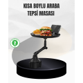 Universal Car Cup Holder Tray 9 Inch with Dining Area and Phone Stand Universal Car Cup Holder Tray 9 Inch with Dining Area and Phone Stand