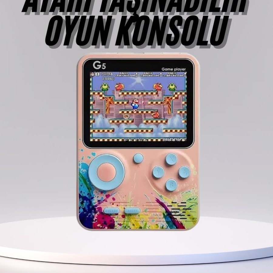 Game Box Mini 500 Pieces Retro Game Portable Game Console