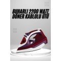 Red 2200 Watt Shock Steam Iron with Ceramic Sole Red 2200 Watt Shock Steam Iron with Ceramic Sole