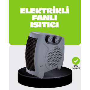 Safe Electric Fan Heater Fast Heating with Thermostat
