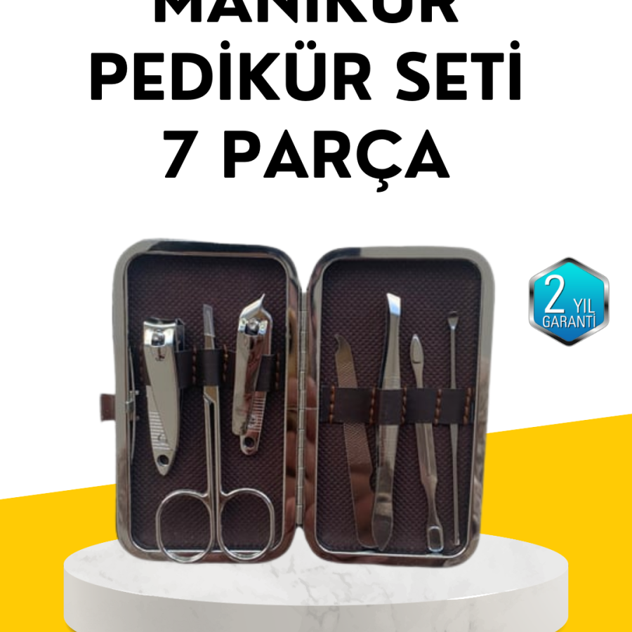 Personal Care Set Consisting of Durable Steel Tools