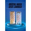 New Generation Modern Crystal Table and Night Light Touch Color Changing