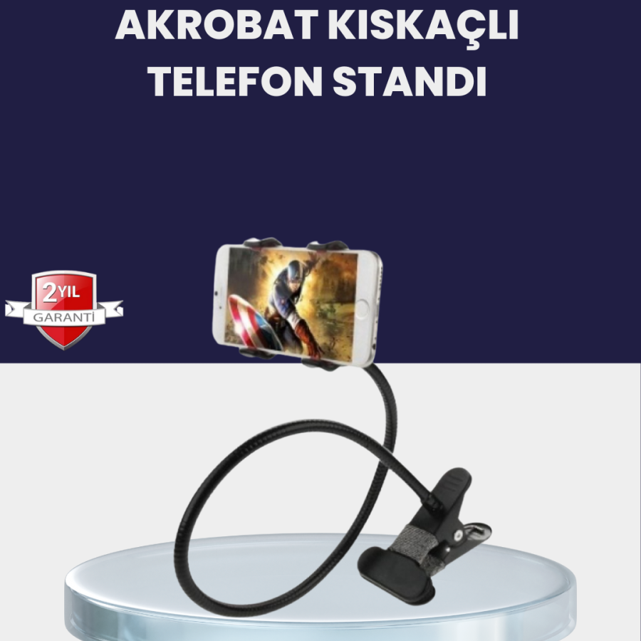 Strong Latch Acrobat Phone Holder Table Vehicle Compatible