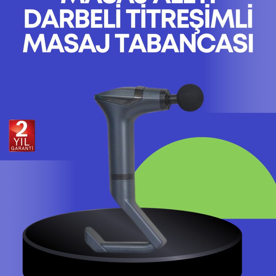 Vibrating Rechargeable Massager 3in1 Functional Multi-Purpose Model