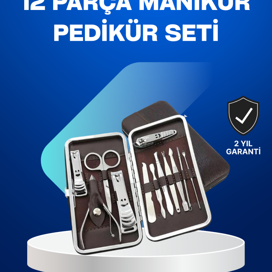 Portable Manicure & Pedicure Set Suitable for All Needs