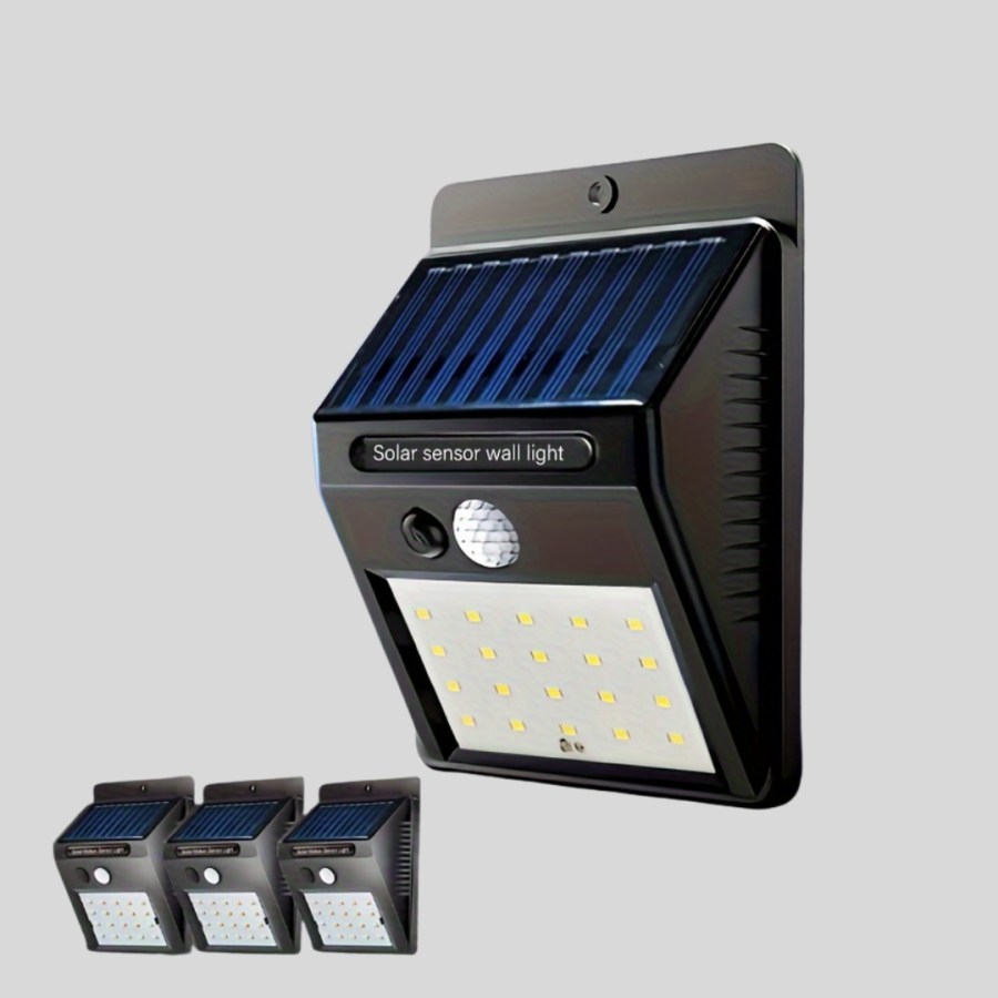 Solar LED Garden Lighting – Motion Sensor, Solar Panel Charging, IP65 Resistant Solar LED Garden Lighting – Motion Sensor, Solar Panel Charging, IP65 Resistant