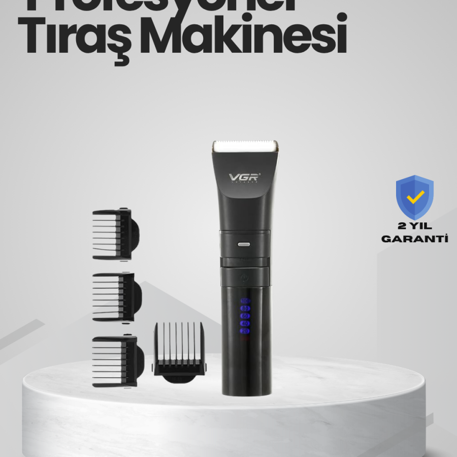 Rechargeable Shaver – Digital Display, Fast Charging, Professional Cutting Set Rechargeable Shaver – Digital Display, Fast Charging, Professional Cutting Set