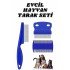 Pet Lice Comb Set Set of 4 with Stainless Steel Blades