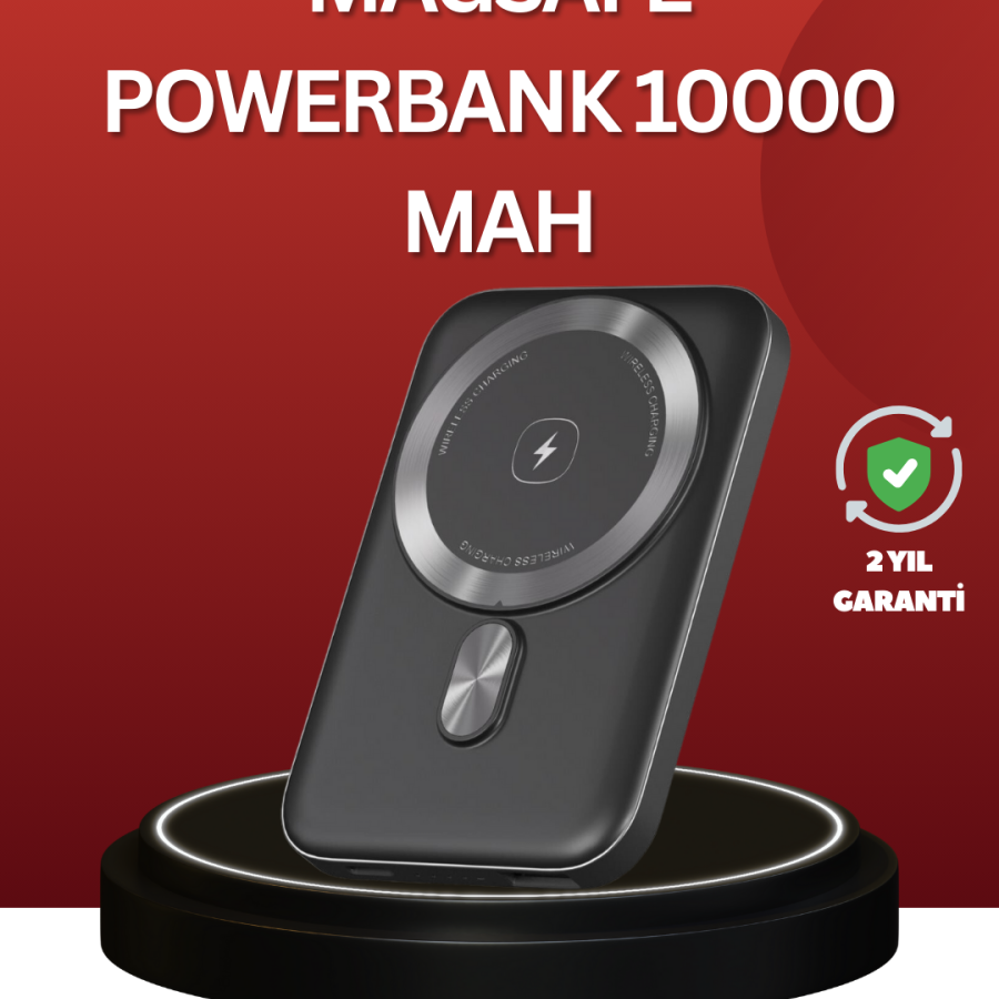 Portable Powerbank Offering Wireless and Wired Use