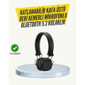 Ergonomic Comfortable Wireless On-Ear Bluetooth Headset