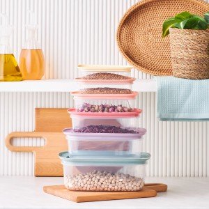 6-Piece Storage Container - Does Not Take Up Space