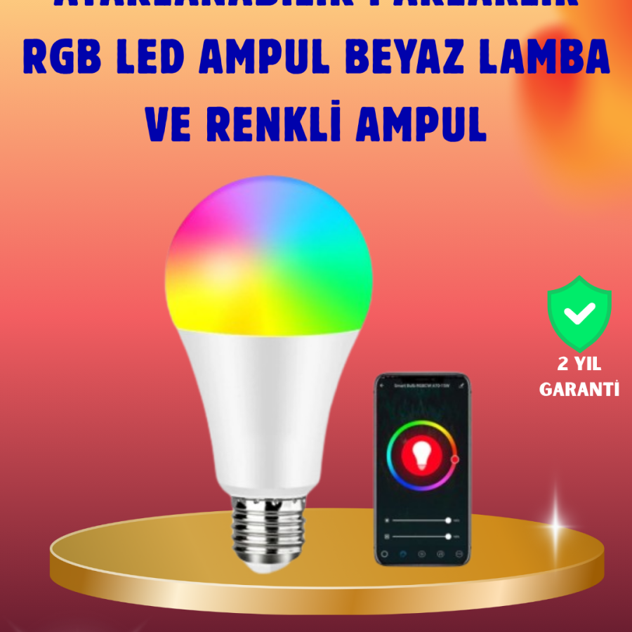 Energy Efficient Smart LED Bulb with Remote Control