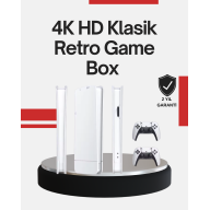 2-Arm Wireless 4K TV Compatible Classic Game Console