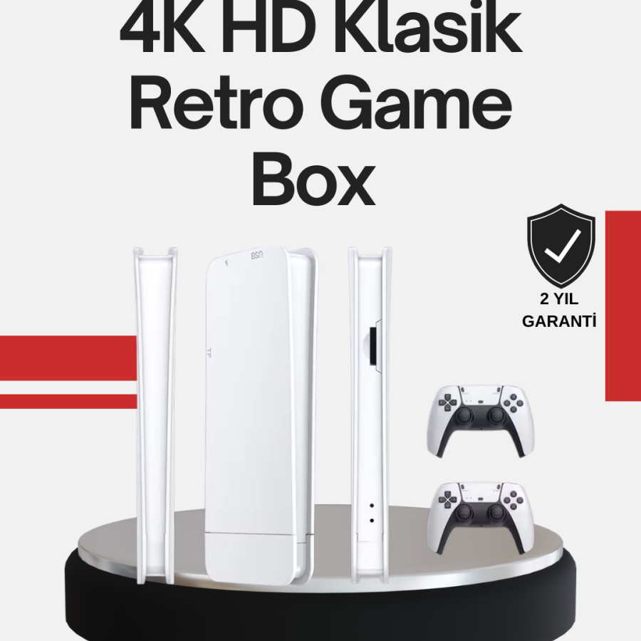 2-Arm Wireless 4K TV Compatible Classic Game Console 2-Arm Wireless 4K TV Compatible Classic Game Console