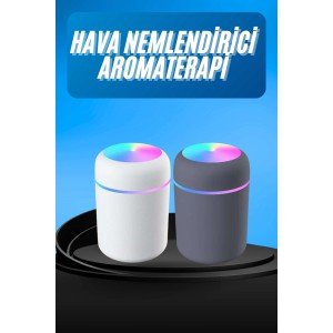 Humidifier LED Lighted Mini Ambient Air Freshener Aromatherapy Steaming Pot