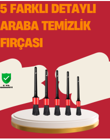 Vehicle Interior Detailed Cleaning Set-Car Rim and Interior Surface Cleaning Brushes