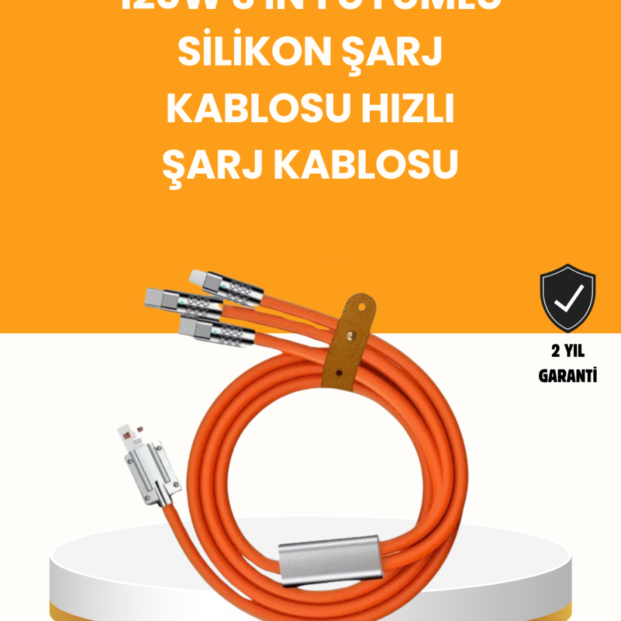 Multi-Device Friendly 120W Fast Charging Cable – Every Device is at Your Hand with a Single Cable Multi-Device Friendly 120W Fast Charging Cable – Every Device is at Your Hand with a Single Cable