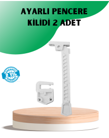 Window Opening Limiter Device for Safety Purposes 2 Pieces