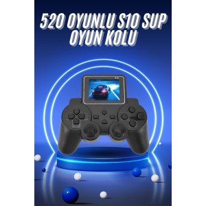 2.4 Inch Screen 520 Games Retro Themed Wireless Joystick Handheld Arcade