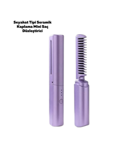 Rechargeable Hair Straightener Comb