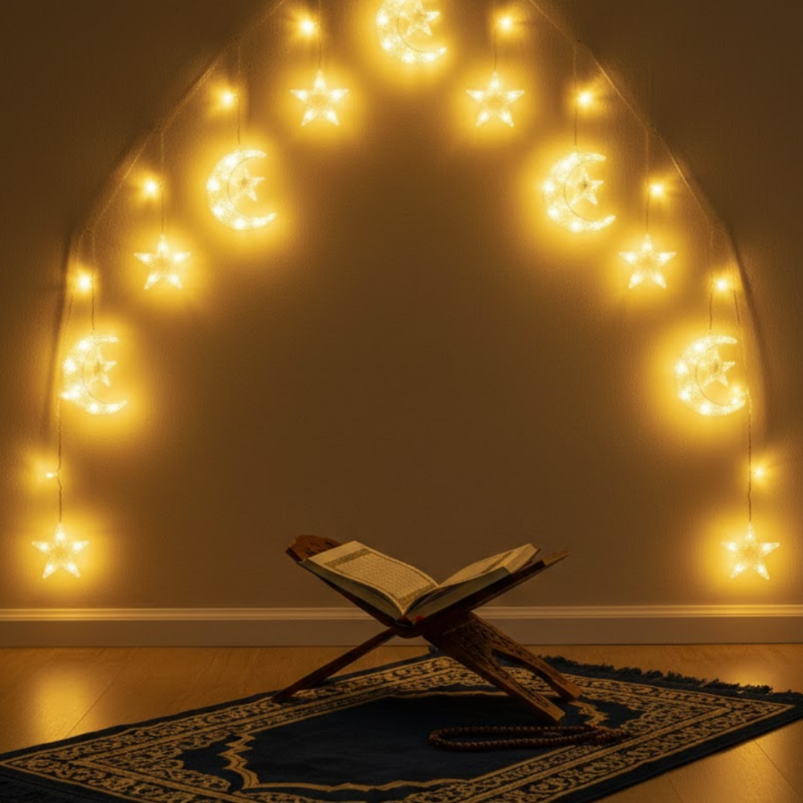 MOON STAR RAMADAN LED