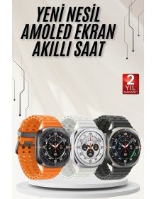 Smart Watch Listening to Music Heart Rate Monitor NFC and GPS Compatible Voice Assistant