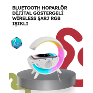 2025 Model 15W Wireless Charging Colorful Atmosphere Lamp