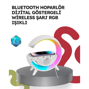2025 Model 15W Wireless Charging Colorful Atmosphere Lamp