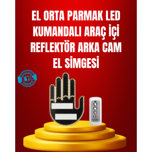 Water Resistant LED Handheld Parking Warning Device With Remote Control 2025